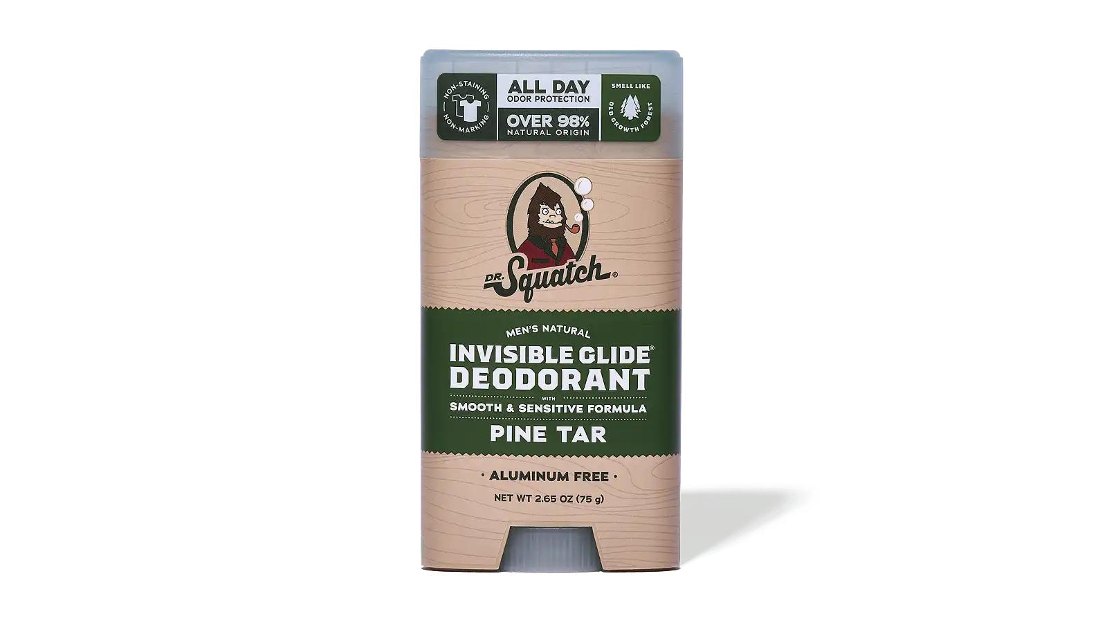 Pine Tar Invisible Glide Deodorant