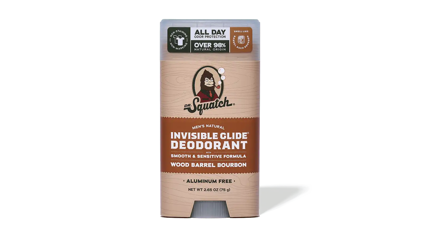 Wood Barrel Bourbon Invisible Glide Deodorant