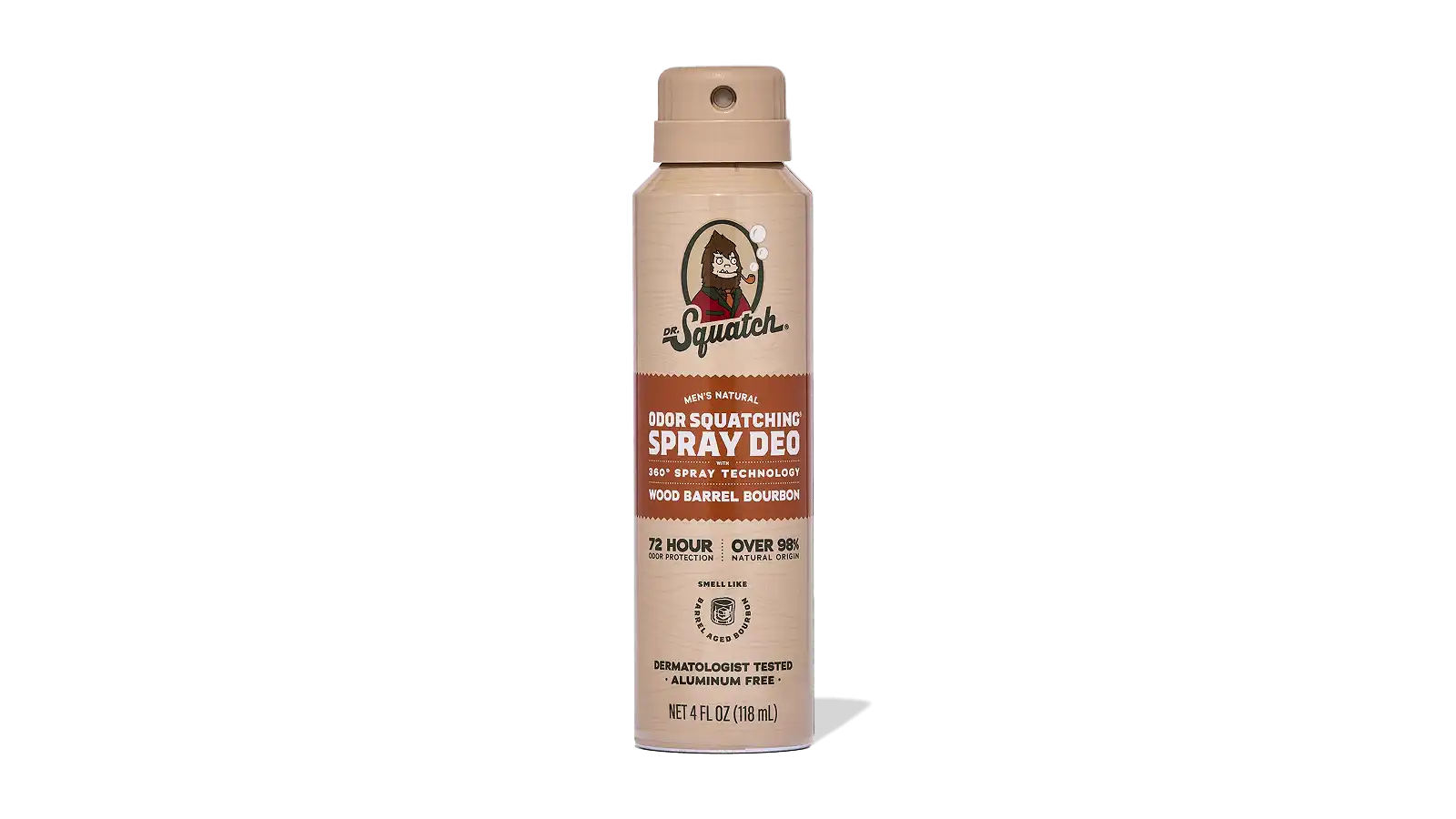 Wood Barrel Bourbon Spray Deodorant