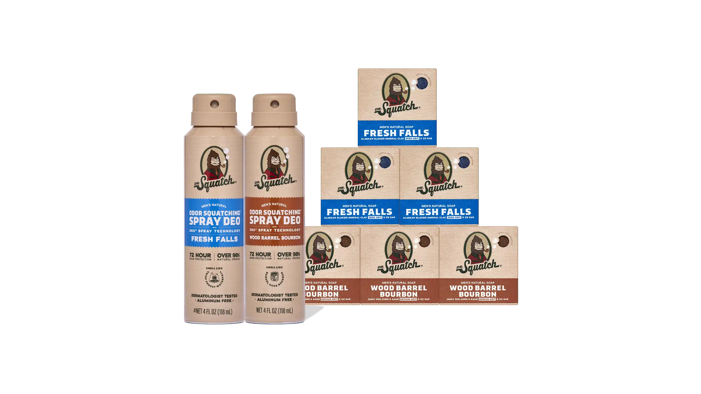 Spray Deodorant Set