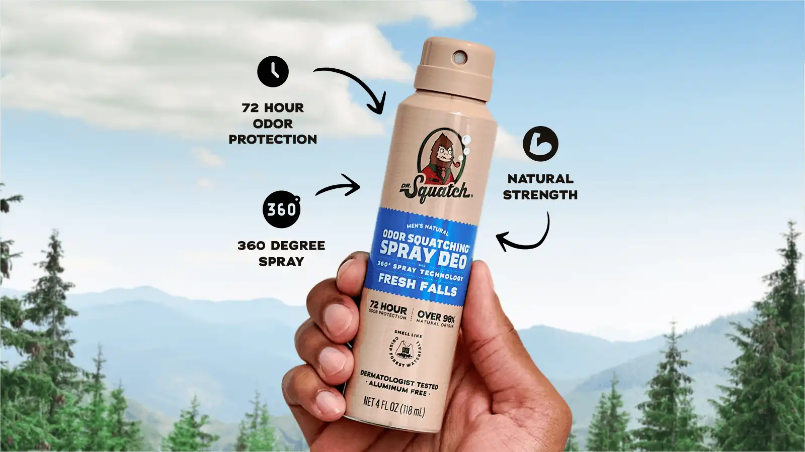 Spray Deodorant 6-Pack