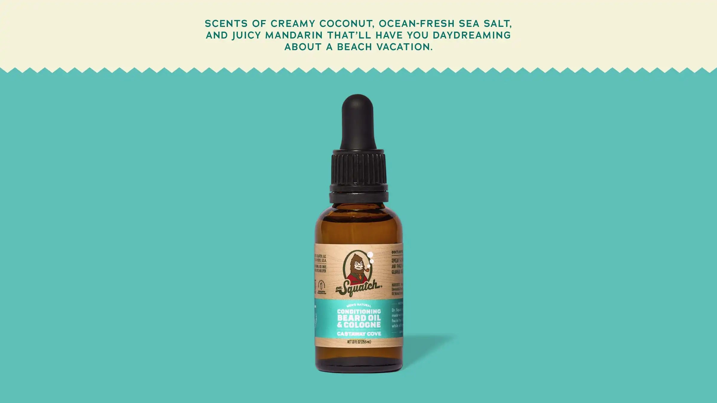 Castaway Cove Beard Oil & Cologne