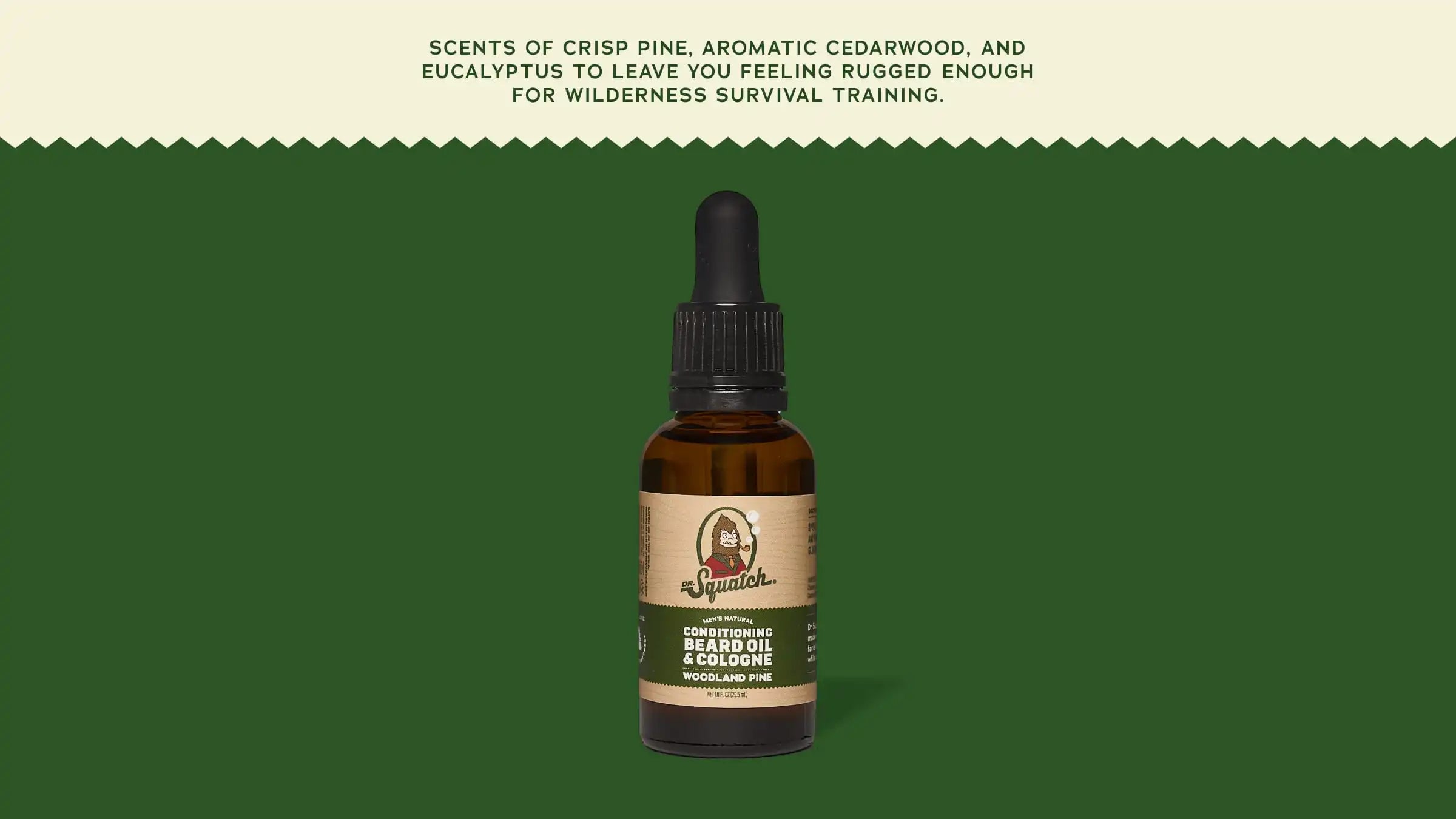 Conditioning Beard Oil & Cologne Woodland Pine