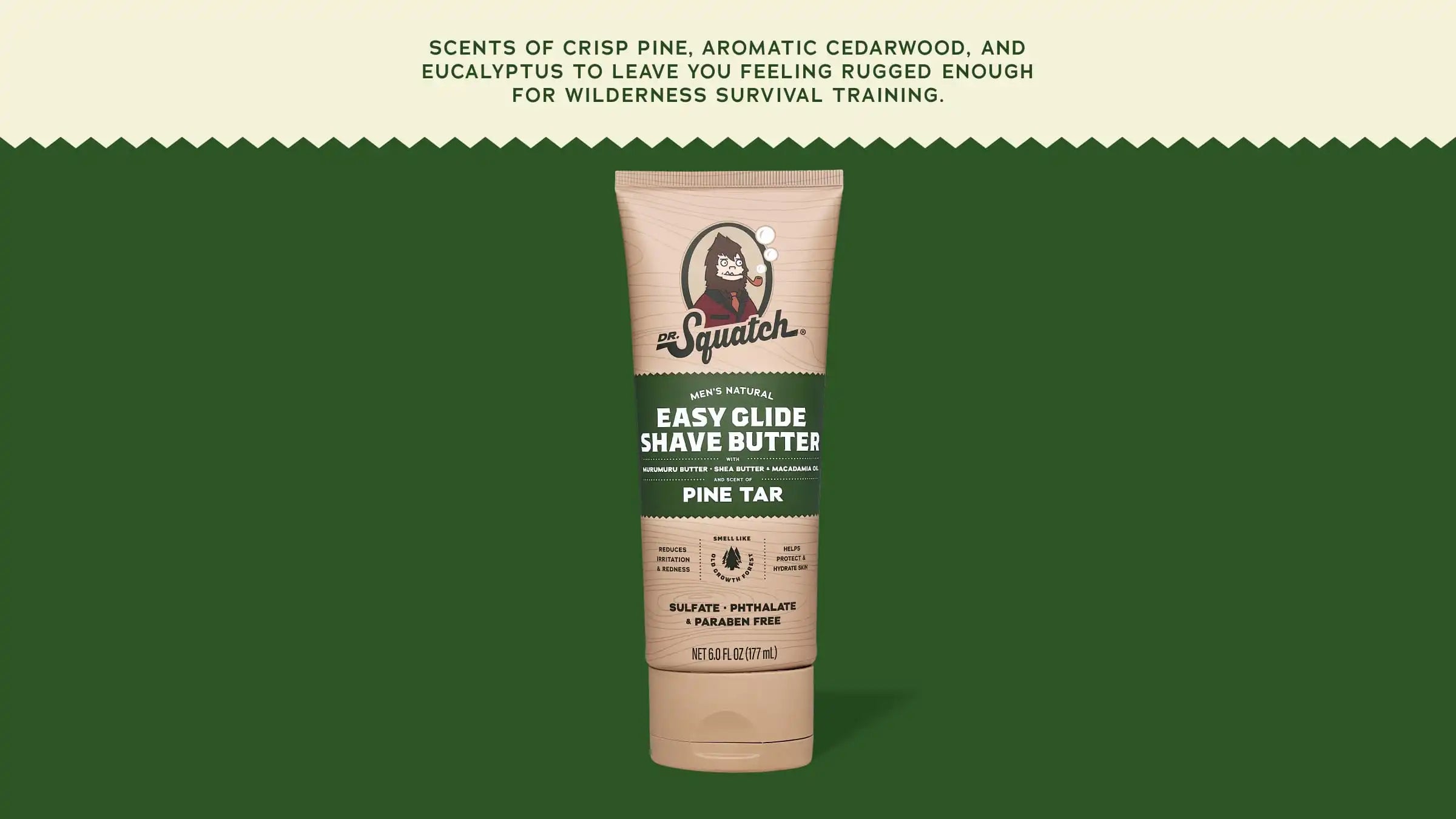 Easy Glide Shave Butter Pine Tar