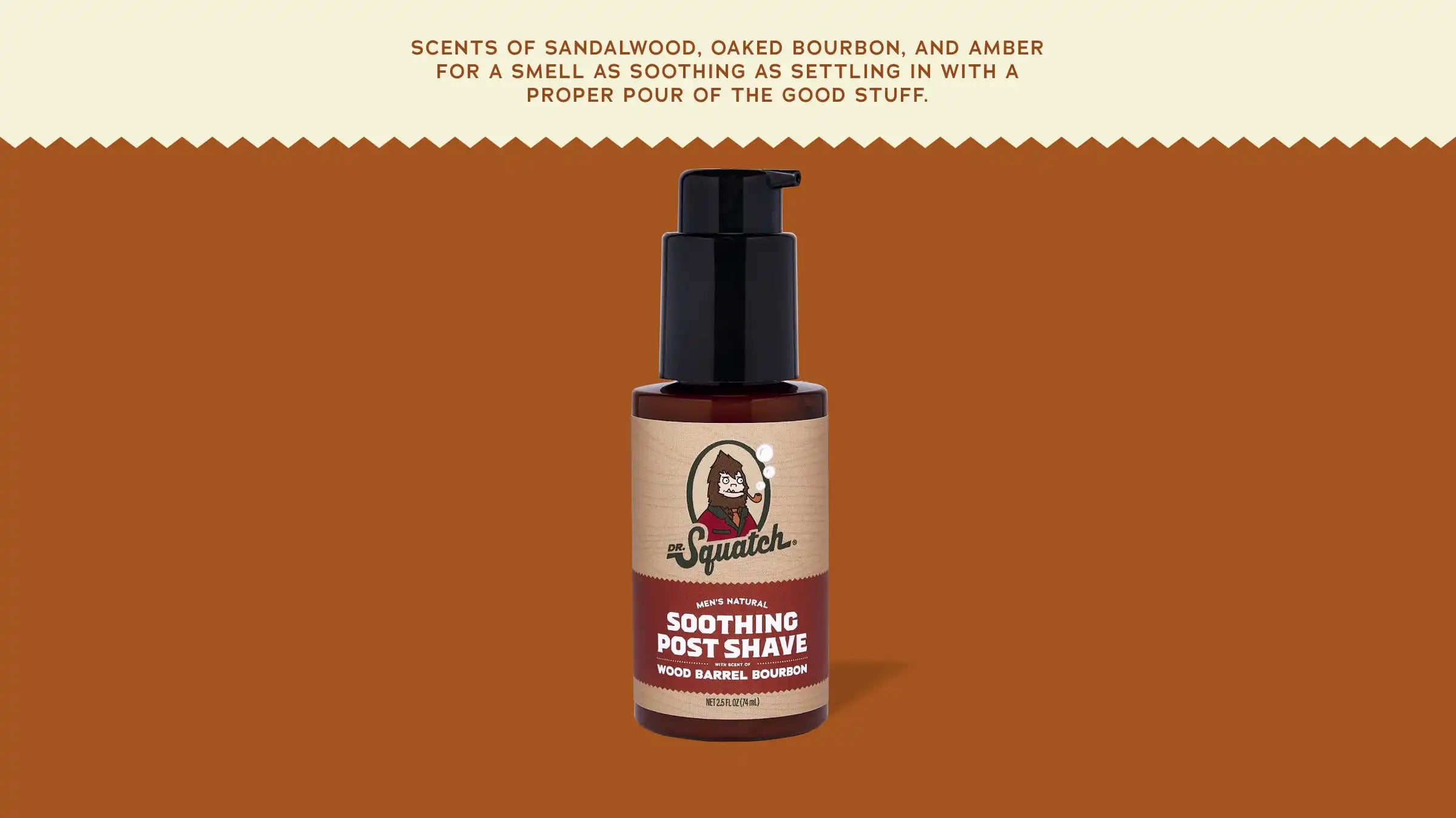 Soothing Post Shave Wood Barrel Bourbon
