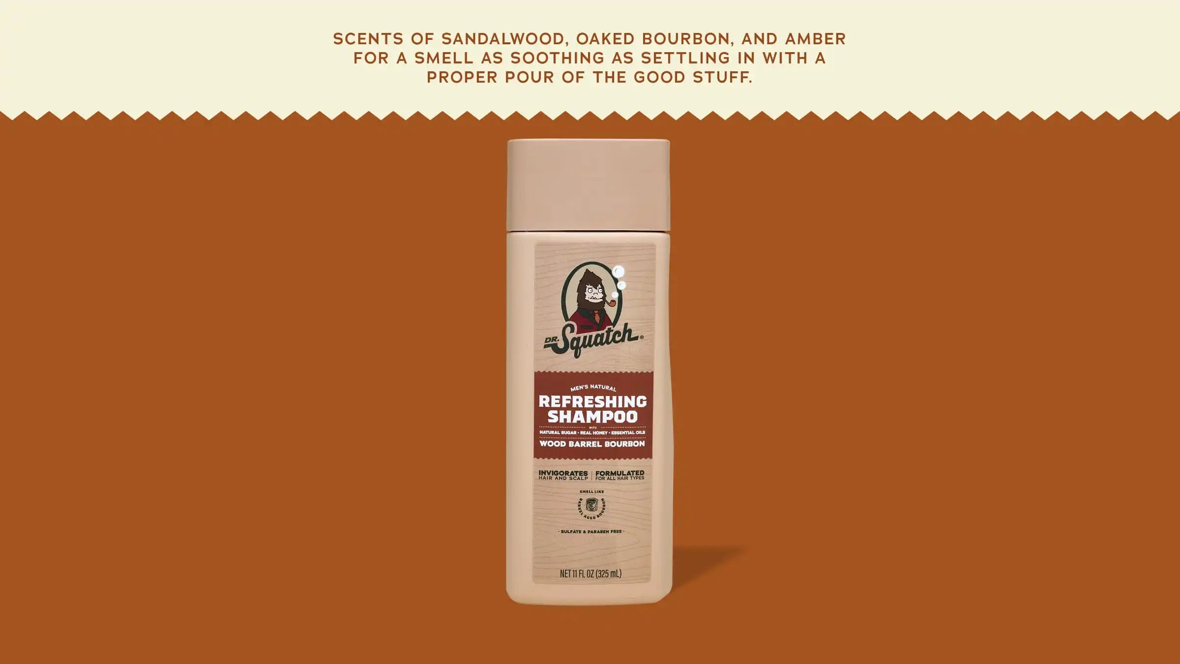 Wood Barrel Bourbon Shampoo