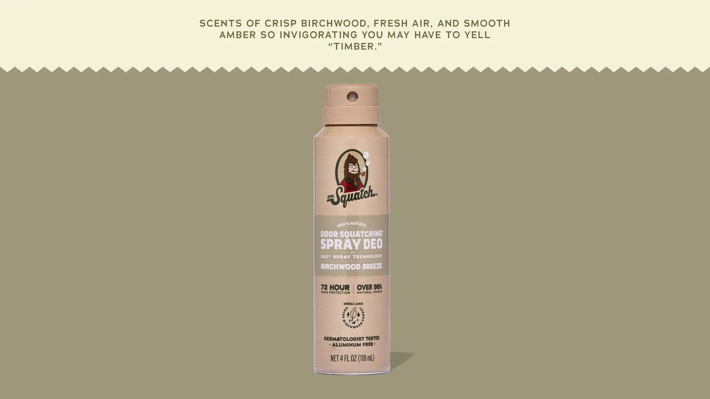 Birchwood Breeze Spray Deodorant