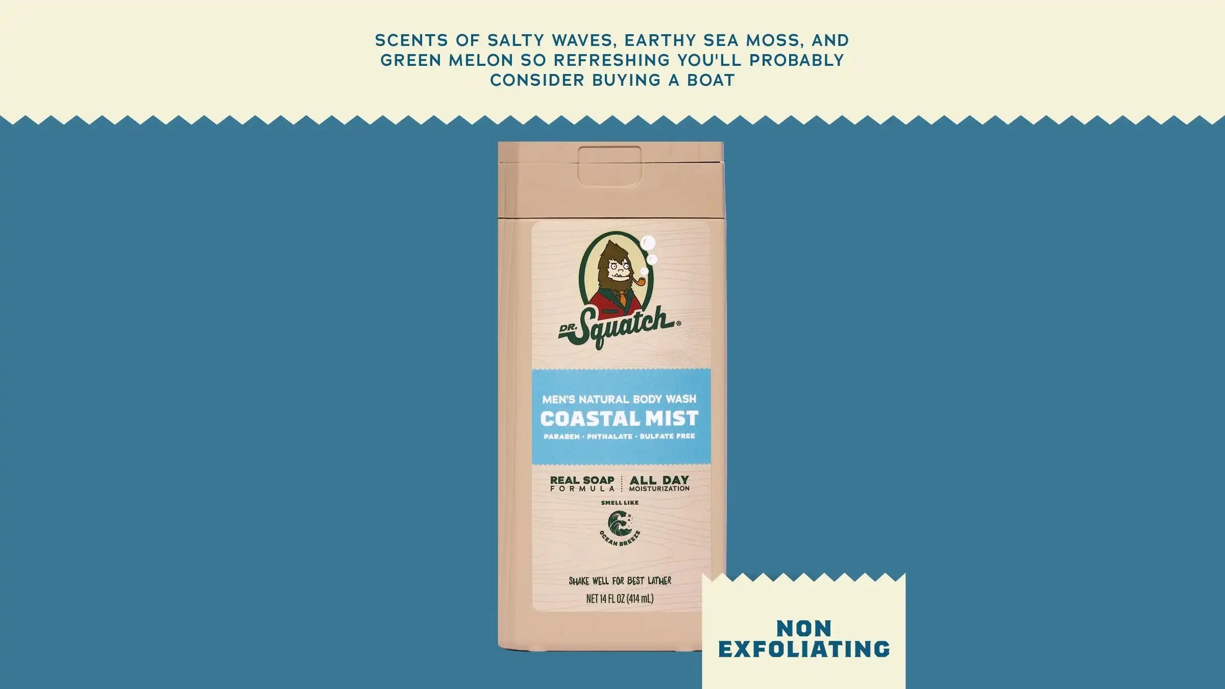 14 oz Coastal Mist Body Wash