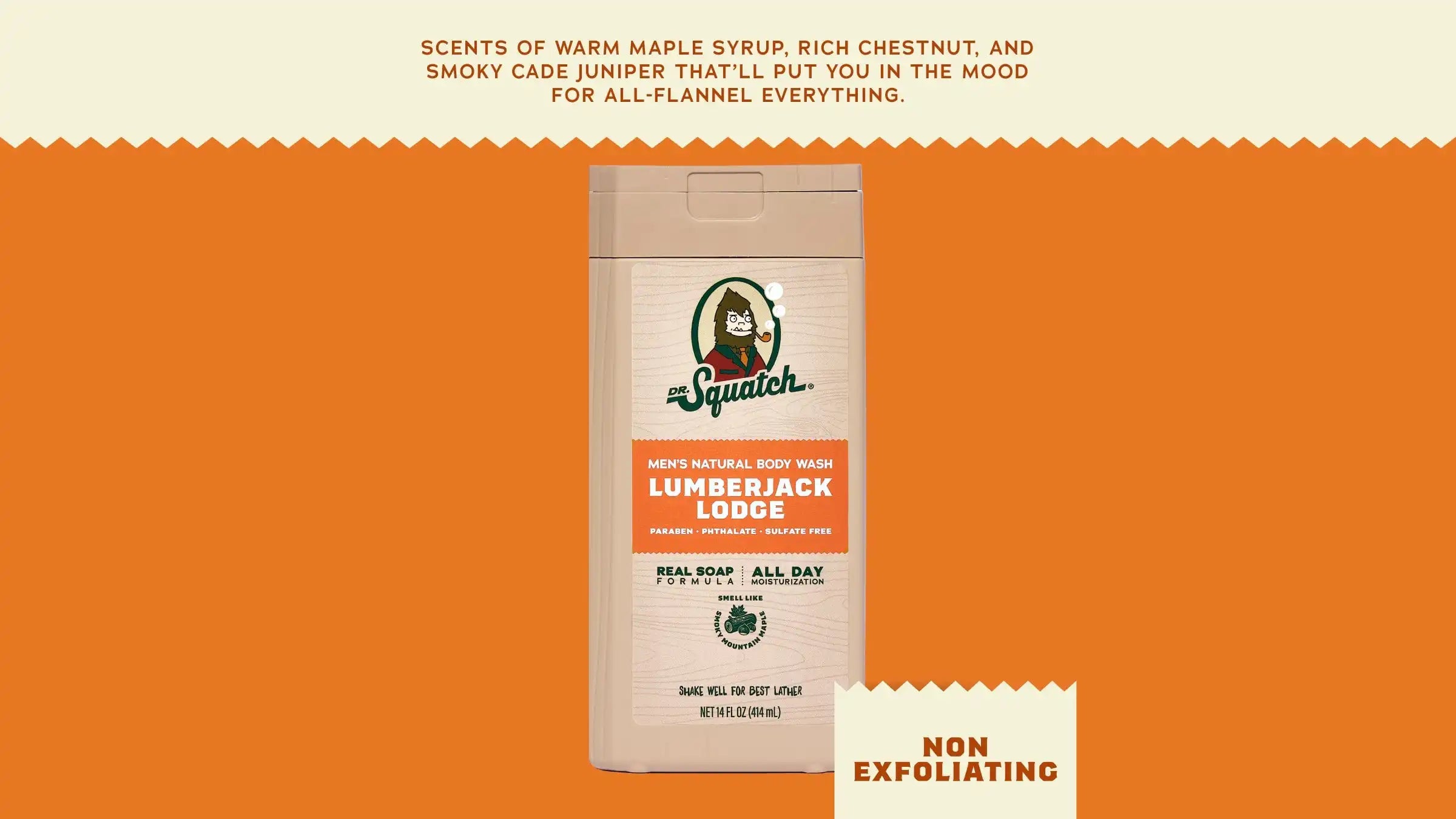 14 oz Lumberjack Lodge Body Wash