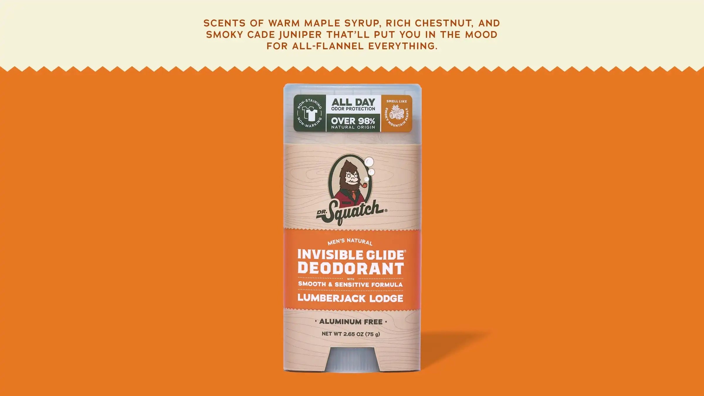 Lumberjack Lodge Invisible Glide Deodorant