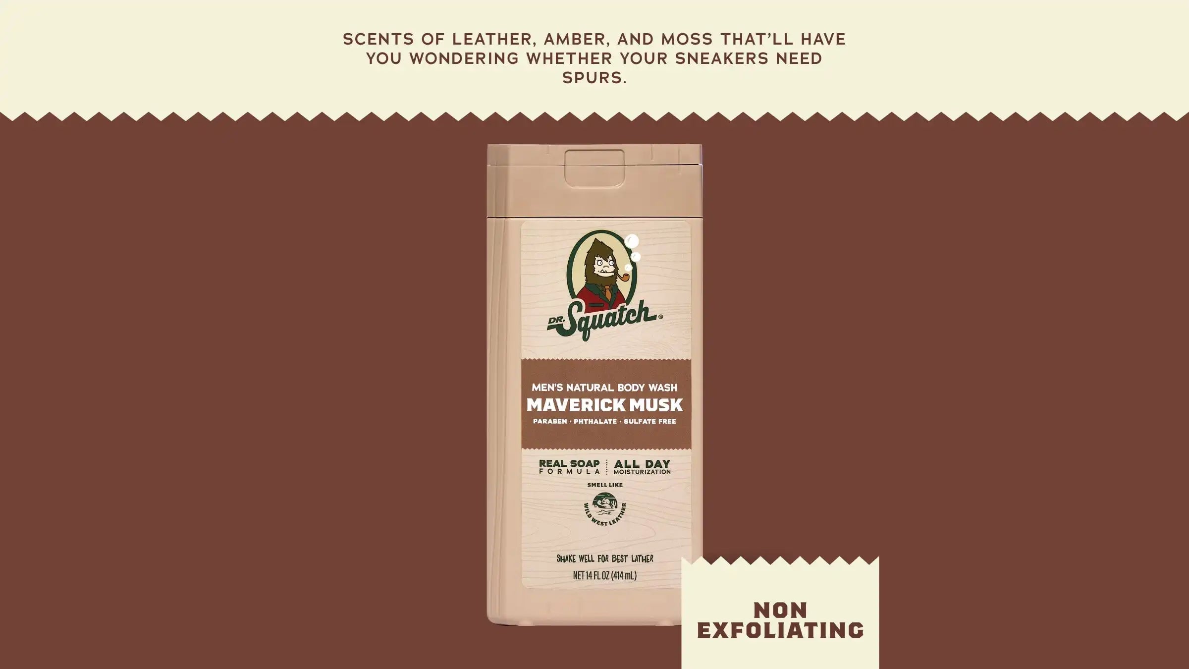 14 oz Maverick Musk Body Wash