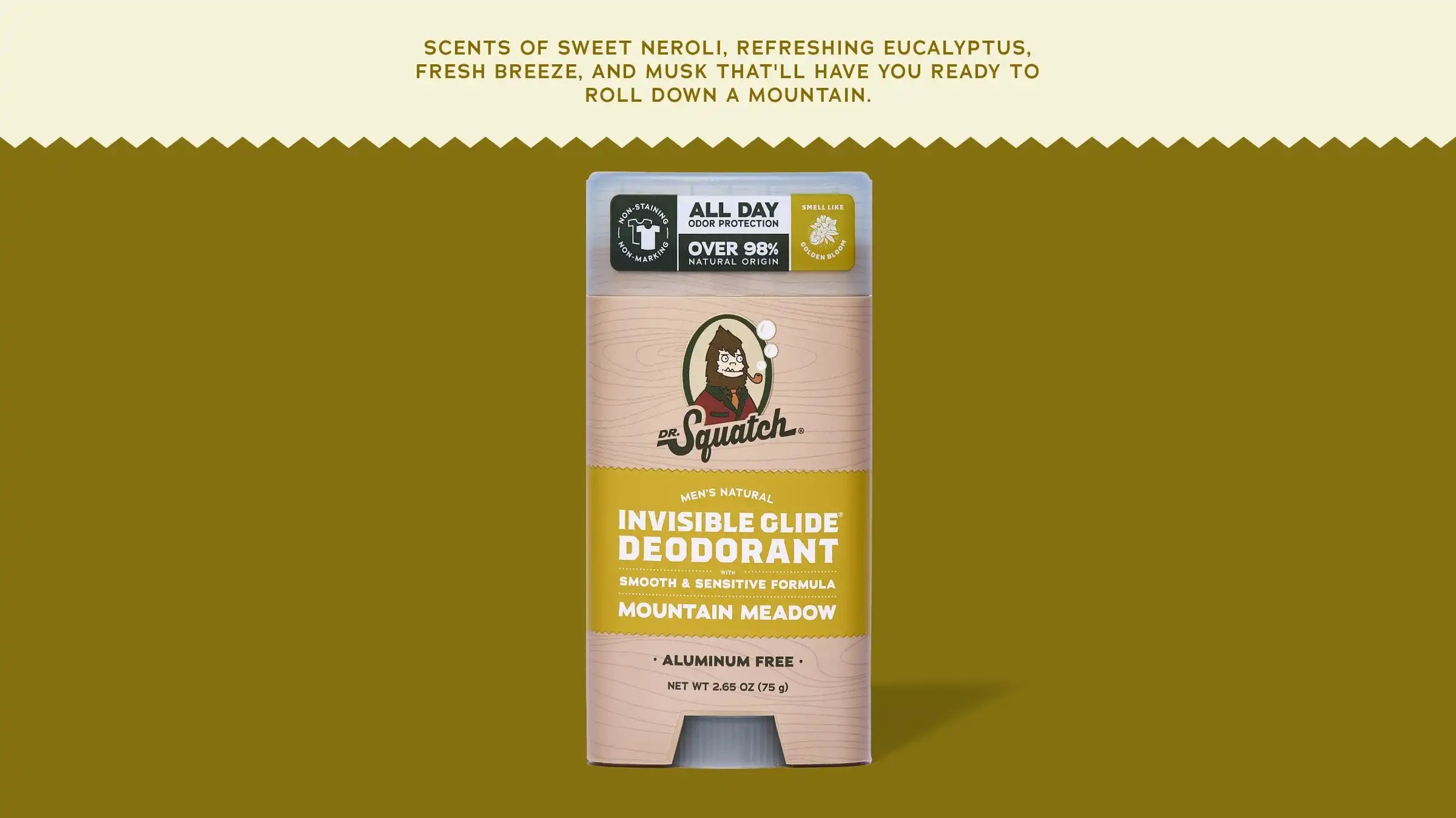 Mountain Meadow Invisible Glide Deodorant