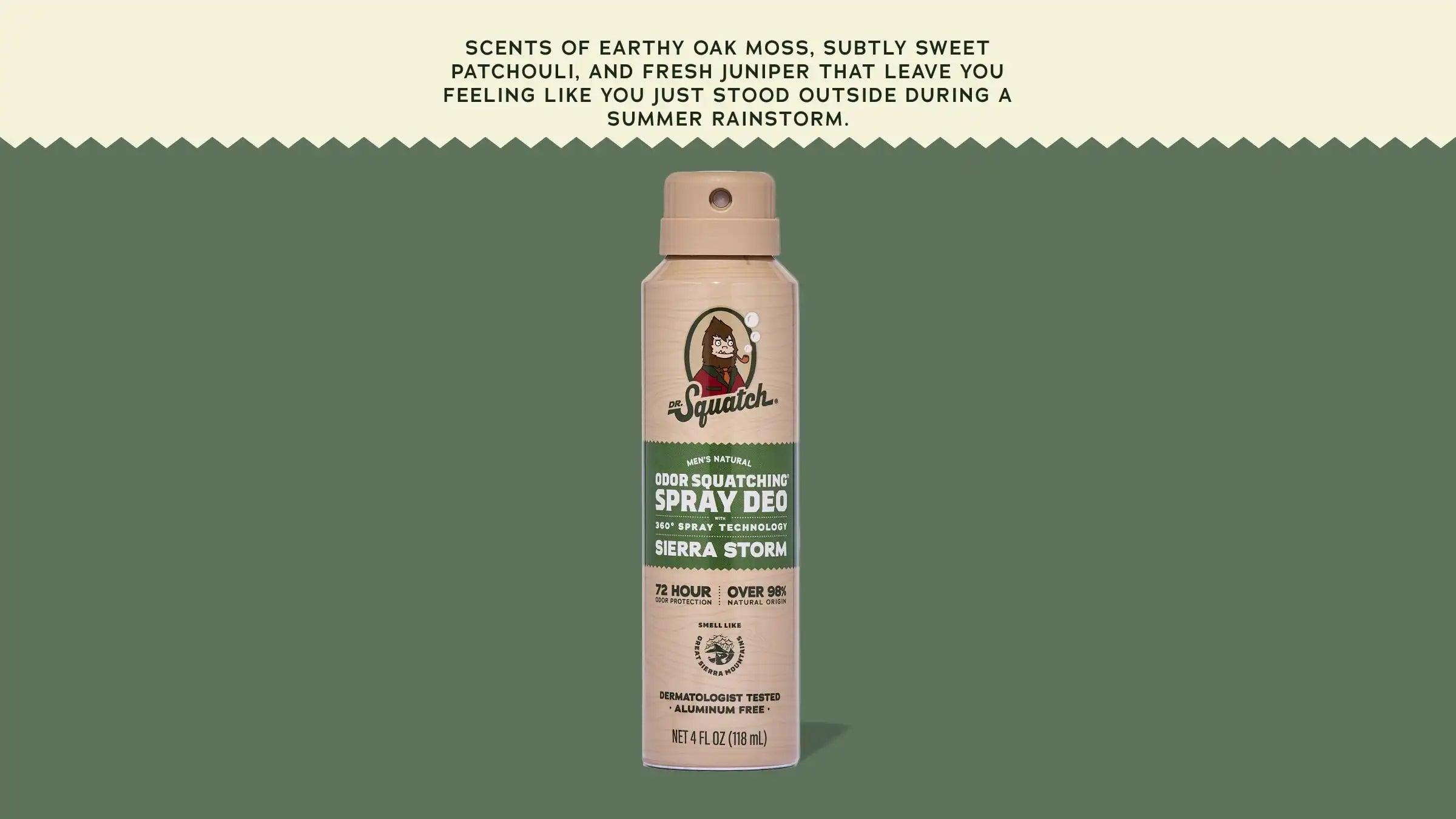 Sierra Storm Spray Deodorant