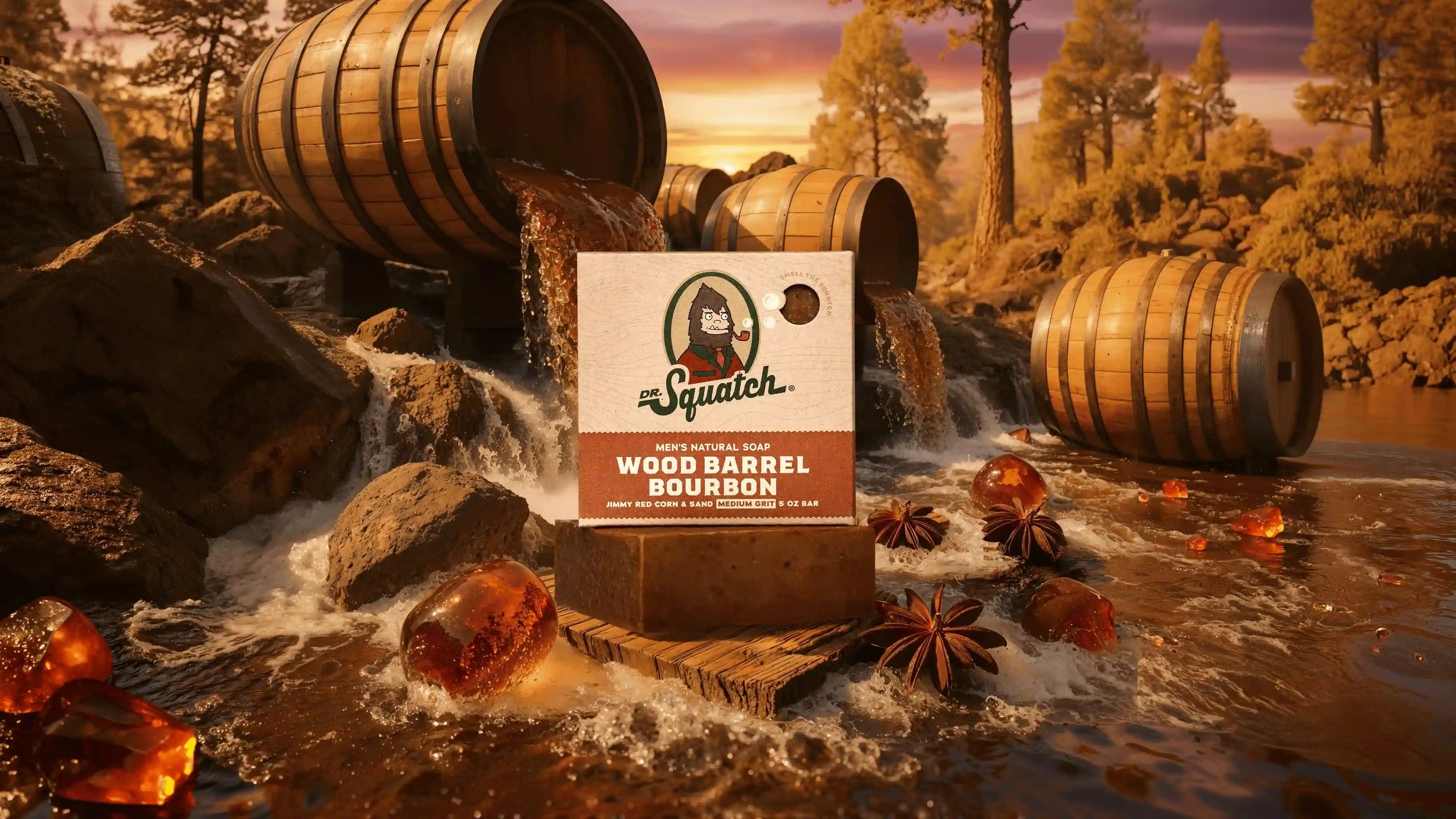 Wood Barrel Bourbon