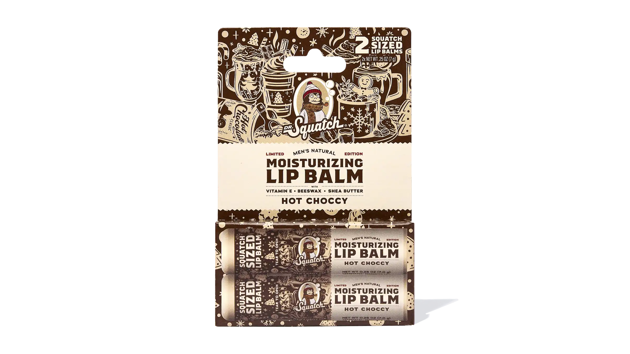 Hot Choccy Lip Balm 2-Pack