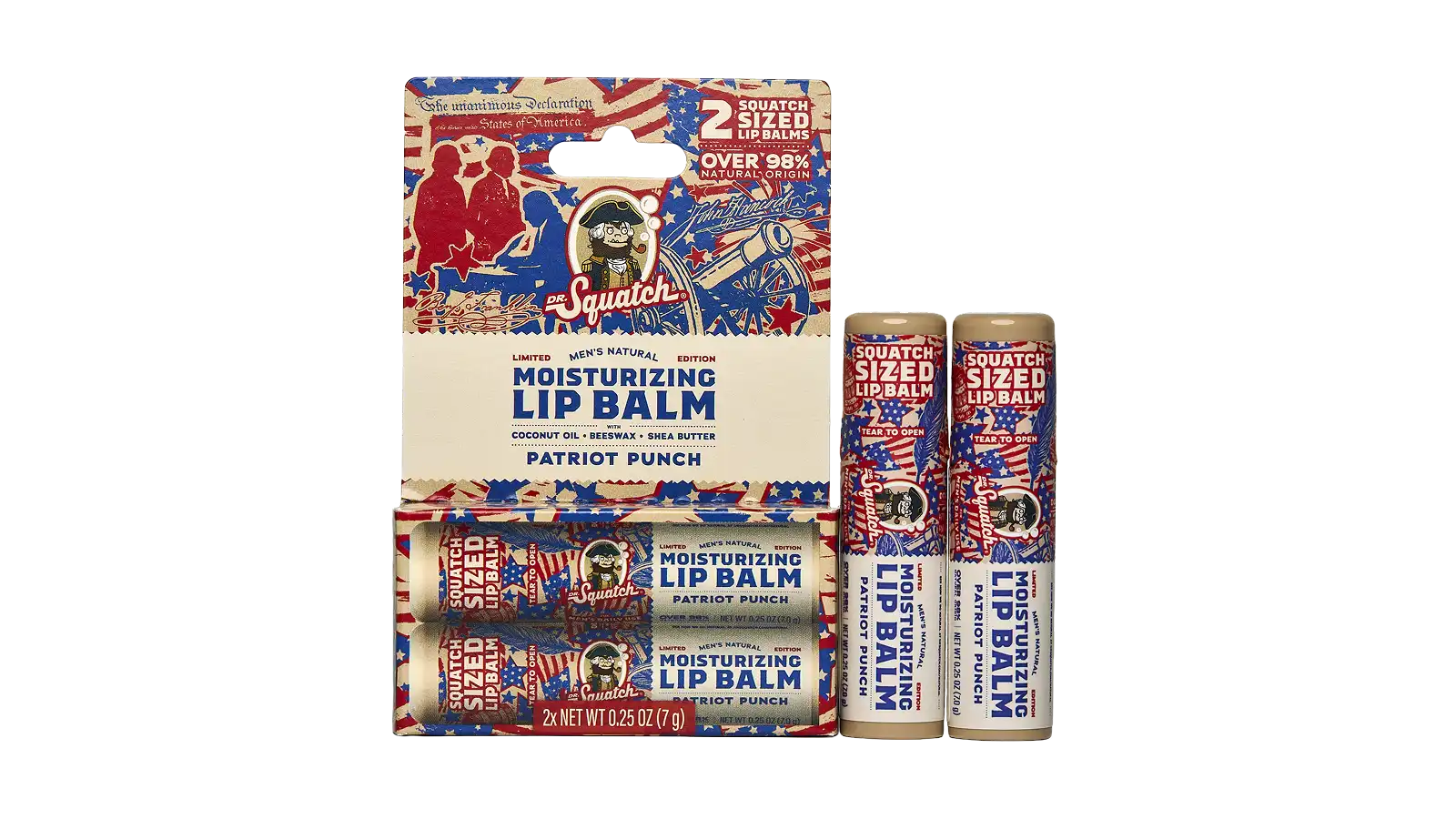 Patriot Punch Lip Balm 2-Pack