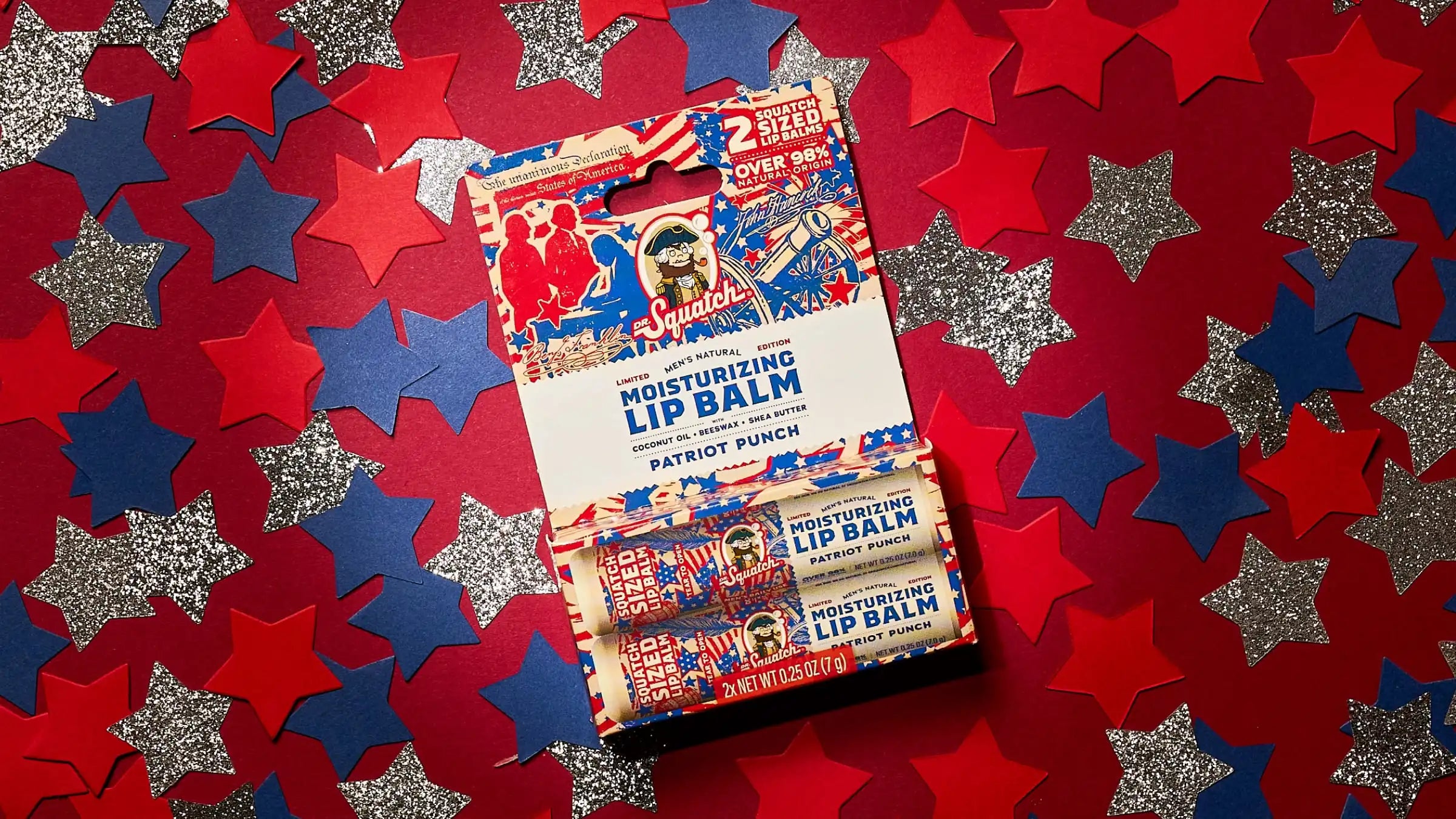 Patriot Punch Lip Balm 2-Pack