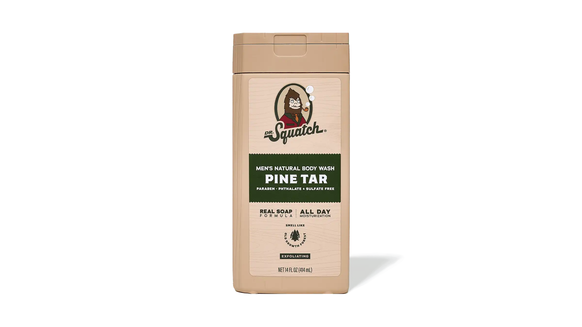 14 oz Pine Tar Exfoliating Body Wash