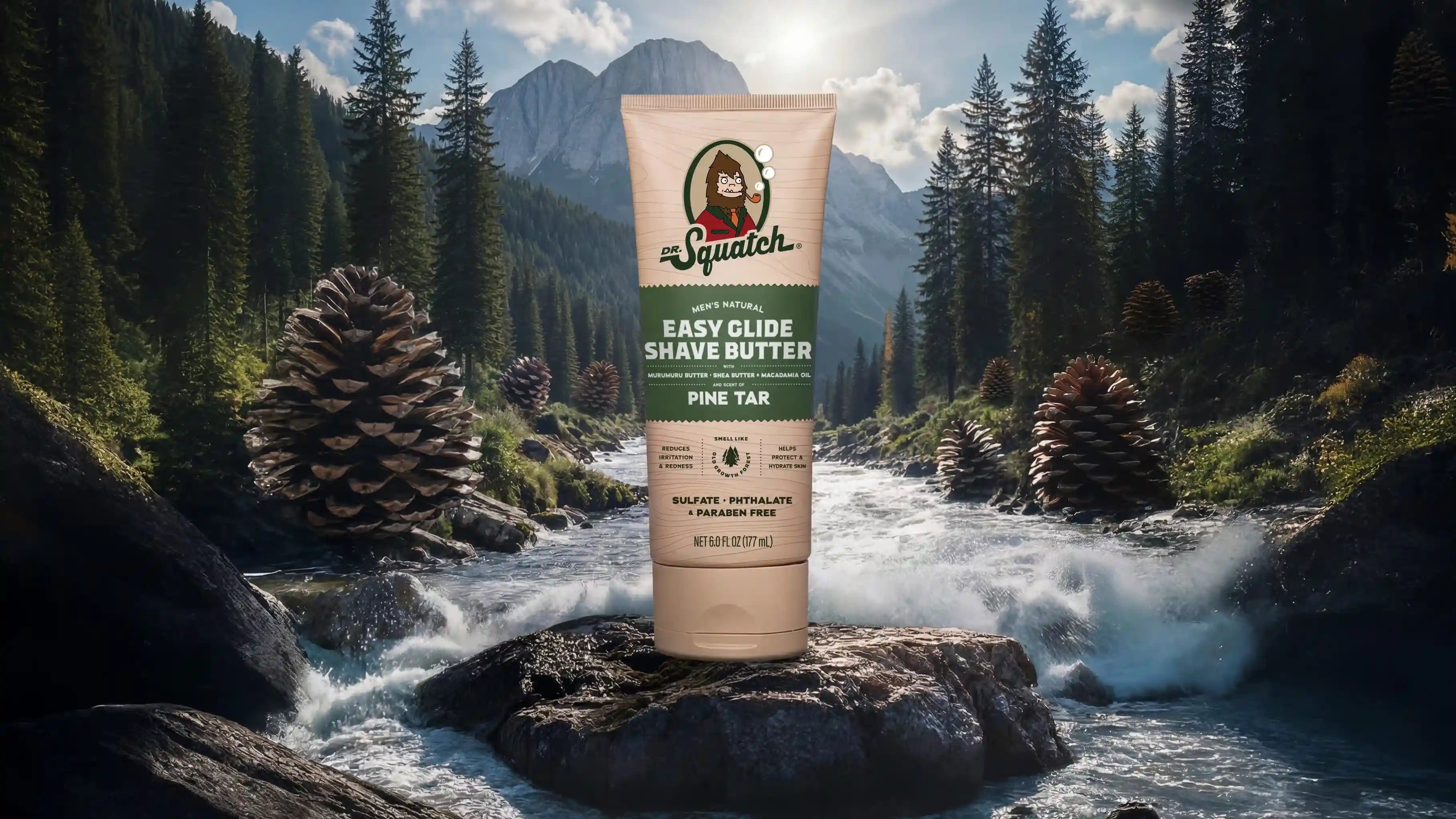 Easy Glide Shave Butter Pine Tar