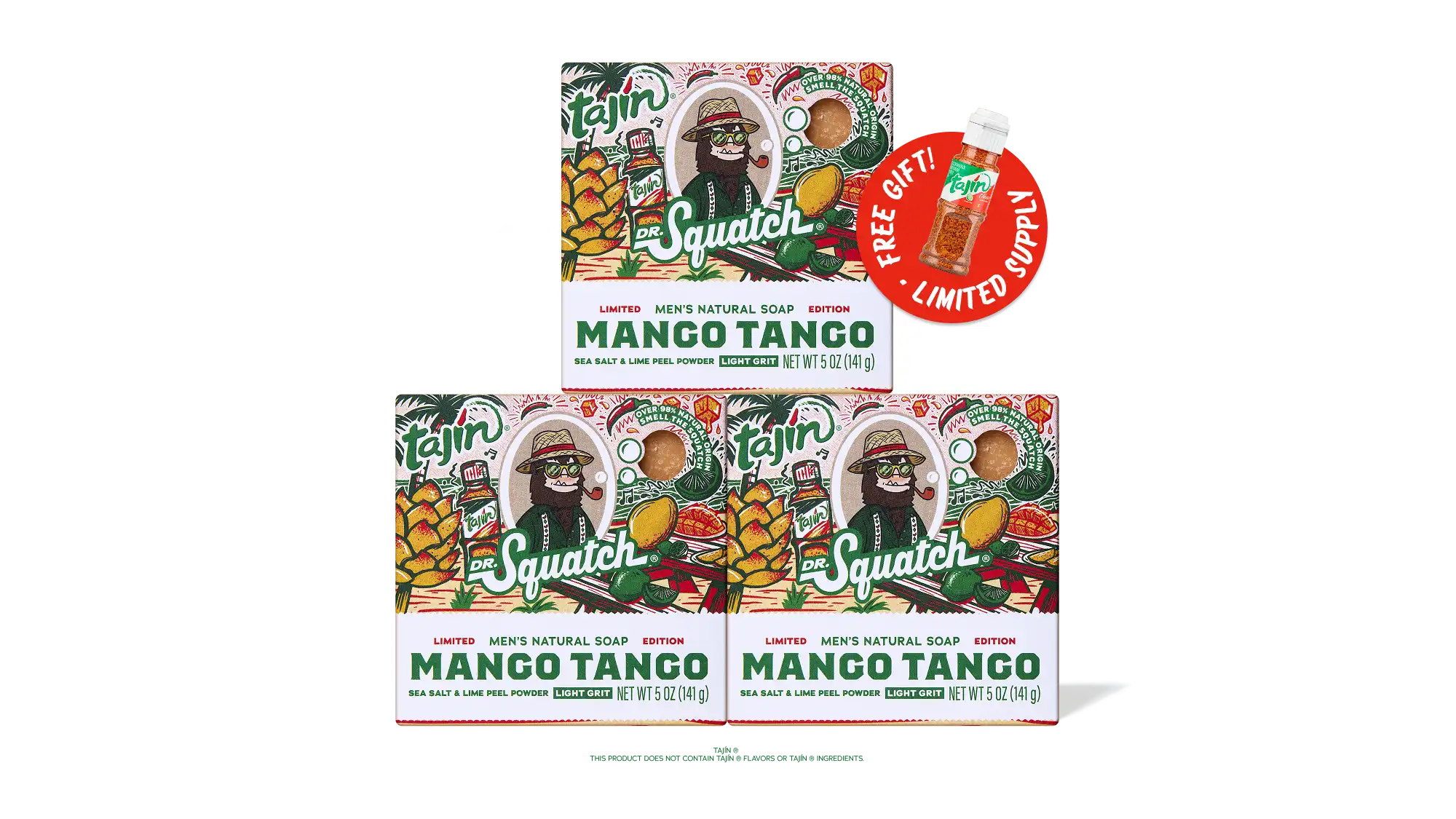 Mango Tango 3-Pack + FREE Mini Tajín® Clásico