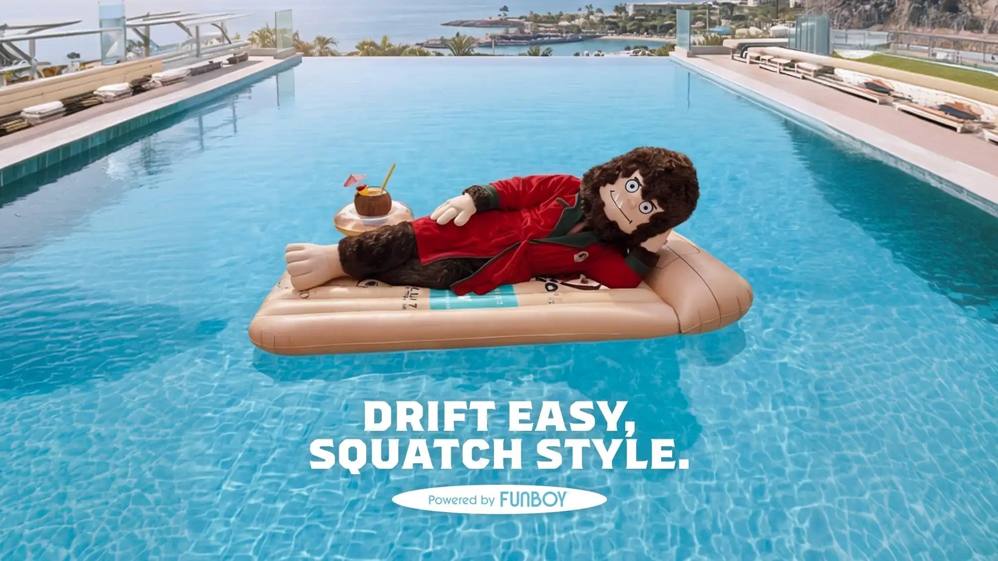 Coconut Castaway Pool Lounger